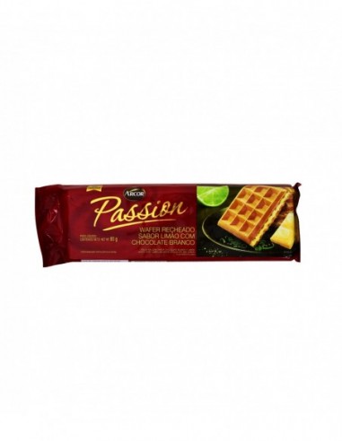 PASSION WAFER RECHEADO SABOR LIMAO...