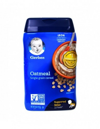 GERBER OATMEAL SINGLE GRAIN CEREAL