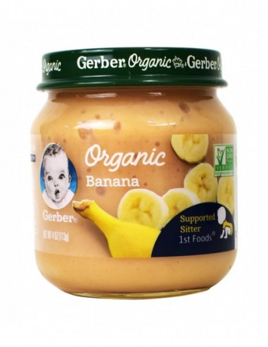 GERBER ORGANIC BANANA