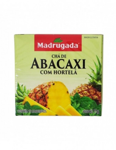 CHA DE ABACAXI COM HORTELA