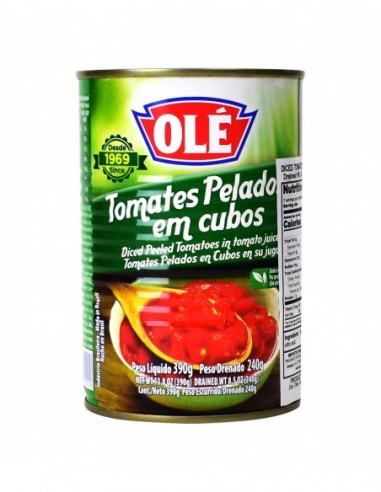 TOMATES PELADOS EM CUBOS