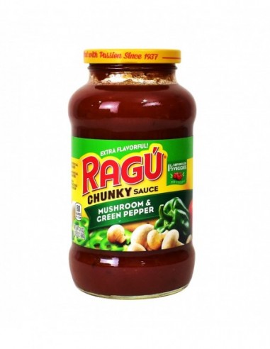 RAGU CHUNCKY SAUCE MUSHROOM & GREEN...