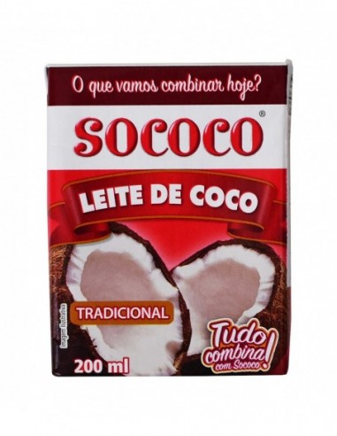 SOCOCO LEITE DE COCO TRADICIONAL