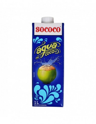 SOCOCO AGUA DE COCO 1LT