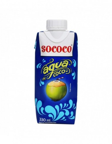 SOCOCO AGUA DE COCO 330 ML