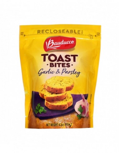 BAUDUCCO TOAST BITES GARLIC & PARSLEY