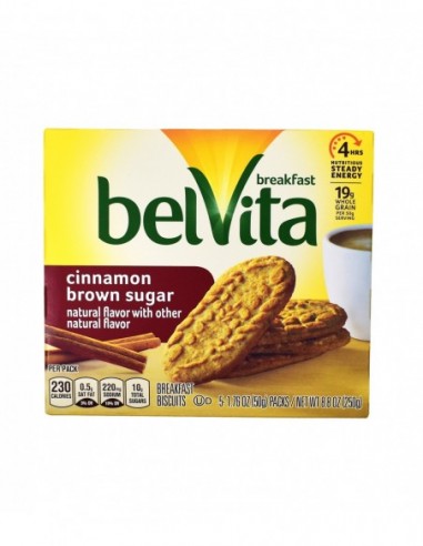 BELVITA CINNAMON BROWN SUGAR 