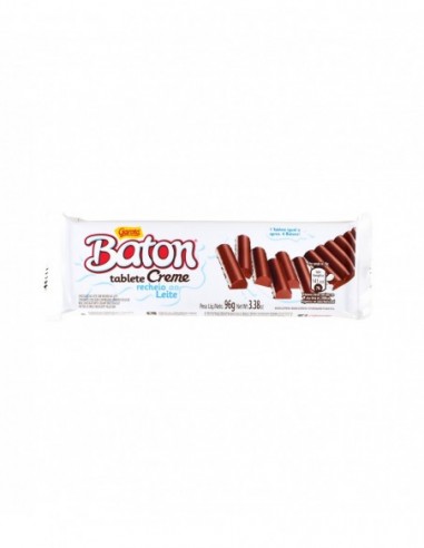 GAROTO BATON CHOC/RECHEIO LEITE