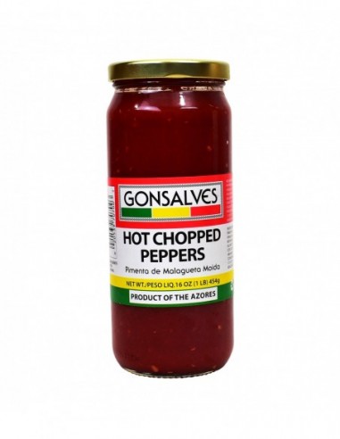 GONSALVES HOT CHOPPED PEPPERS 