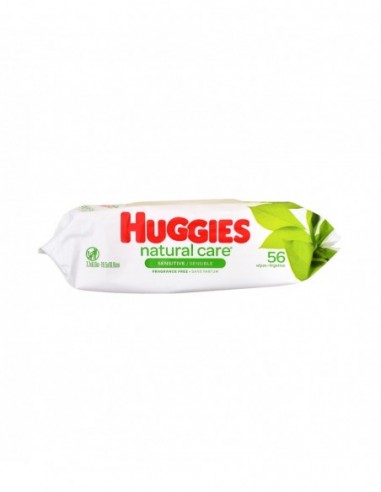 HUGGIES NATURAL CARE SENSITIVE 56 WIPES