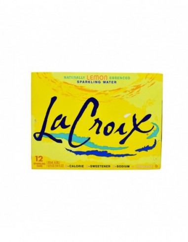 LA CROIX LEMON SPARKLING WATER