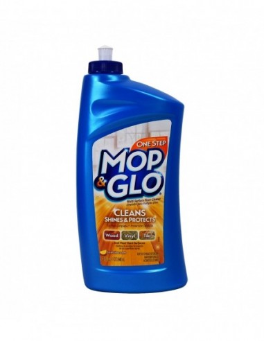 MOP & GLO CLEANS SHINES & PROTECTS