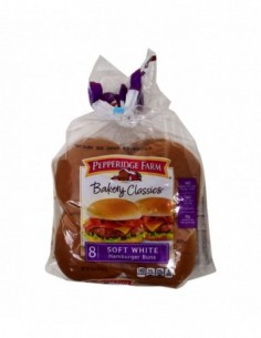 PP BURGER BUNS 8PK