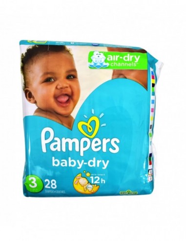 PAMPERS BABY-DRY 3LB