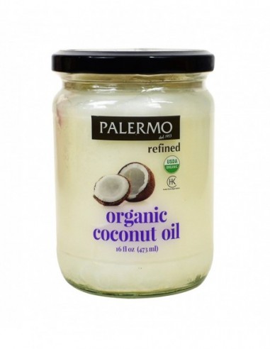 PALERMO REFINED ORGANIC COCONUT OIL 