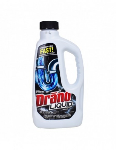 SC JOHNSON DRANO LIQUID DRAIN CLEANER