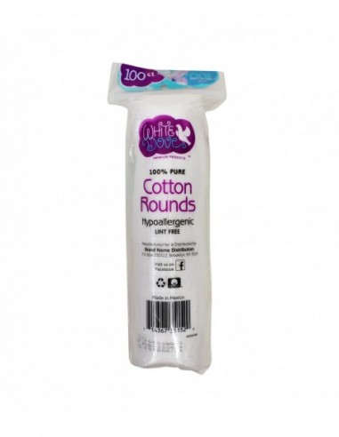 WHITE DOVE COTTON ROUNDS...