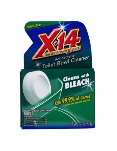 X14 TOILET BOWL CLEANER CLEANS WITH...