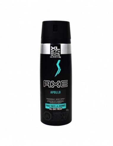 AXE APOLLO FRAIS TOUTE LA JOURNEE ALL...