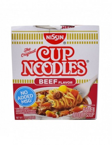 CUP NOODLES BEEF FLAVOR