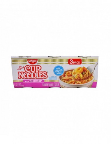 CUP NOODLE SHRIMP 3PK