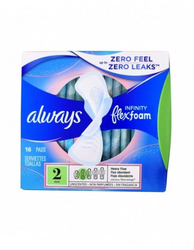 ALWAYS INFINITY FLEXFOAM 2 SIZE