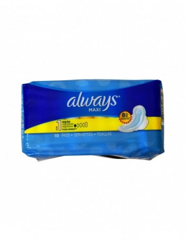 ALWAYS MAXI 1 REGULAR 10 PADS