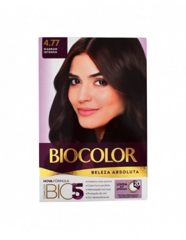 BIOCOLOR BELEZA ABSOLUTA 4.77 MARROM...