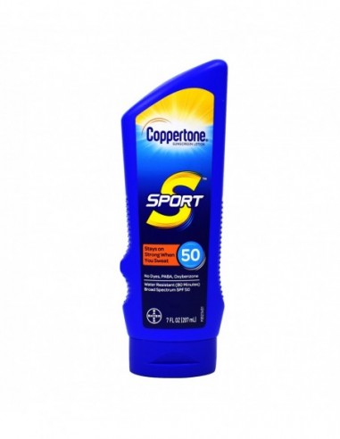 COPPERTONE SPORT 50 STAY ON STRONG...