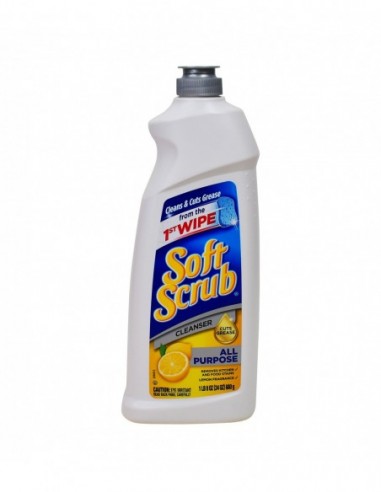 SOFT SCRUB CLEANER ALL PURPOSE LEMON...