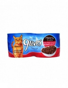 9LIVES HEARTY CUTS WITH...