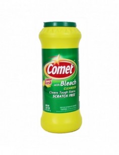 COMET WITH BLEACH CLEANER...