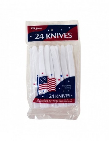 KINGSMEN 24 KNIVES HEAVY DUTY CUTLERY