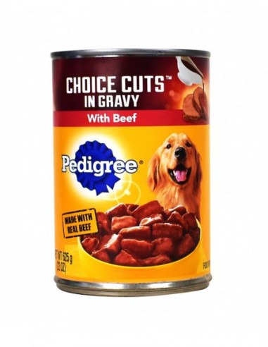 PEDIGREE MADE WITH REAL BEEF