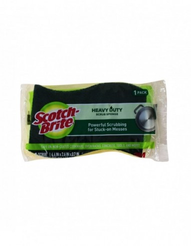 SCOTCH BRITE HEAVY DUTY SCRUB SPONGE...