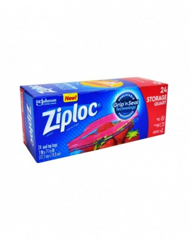 ZIPLOC 24 STORAGE QUART