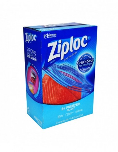 ZIPLOC 54 FREEZER QUART