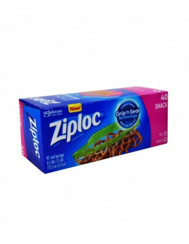 ZIPLOC 40 SNACK