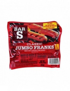 BAR S CLASSIC JUMBO FRANKS 1LB