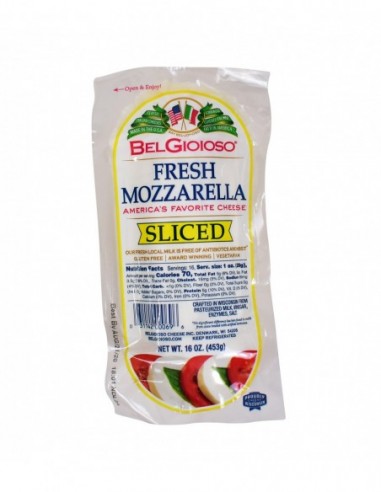 BEL GIOIOSO FRESH MOZZARELLA SLICED