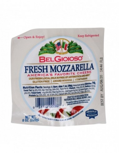 BEL GIOIOSO FRESH MOZZARELLA 8OZ