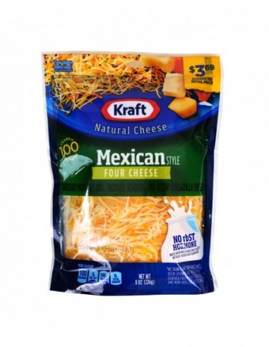 KRAFT MEXICAN STYLE FOUR CHEESE