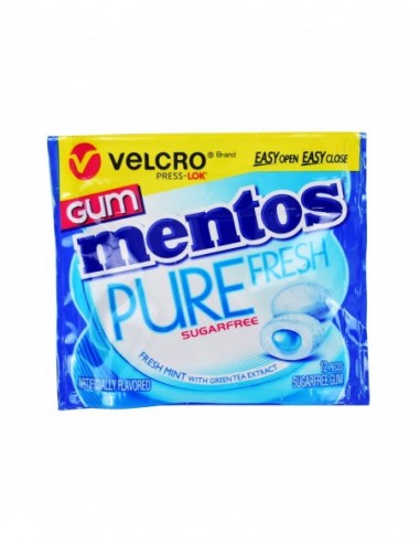 MENTOS GUM PURE FRESH MINT WITH GREEN...