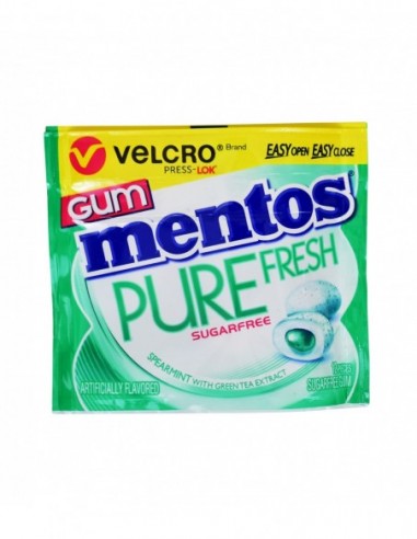 MENTOS GUM PURE FRESH SPEARMINT WITH...