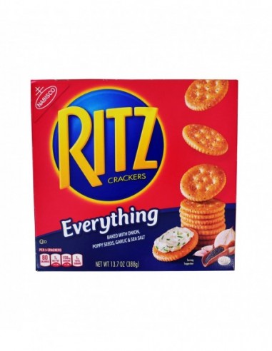 RITZ CRACKERS EVERYTHING BAKED WITH...