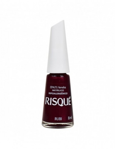 RISQUE RUBI ESMALTE VEMELHOS CREMOSO...