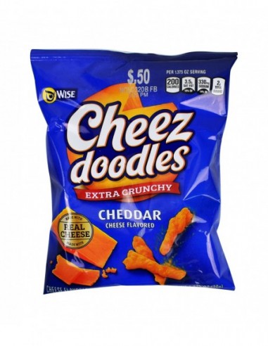 WISE CHEEZ DOODLES EXTRA CRUNCHY...