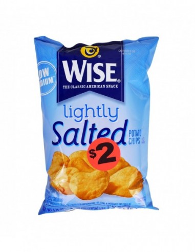 WISE LIGHTLY SALTED POTATO CHIPS