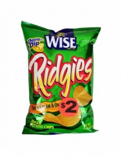 WISE RIDGIES SOUR CREAM &...