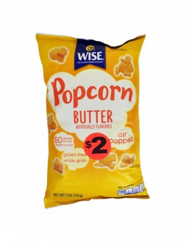 WISE POPCORN BUTTER ARTIFICIALLY...